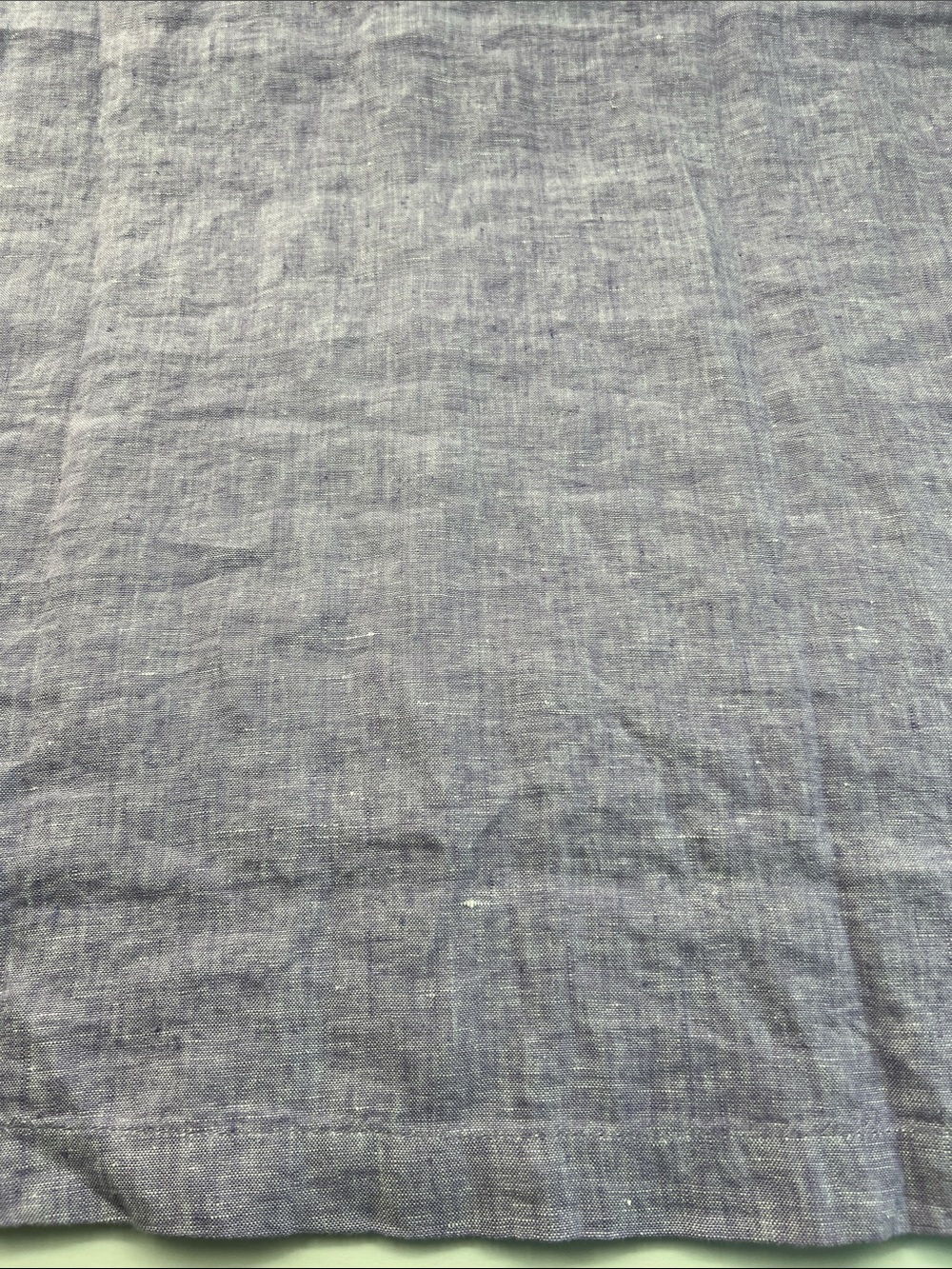 Garnet Hill Sleeveless Lavender Linen Shirt Dress - Picture 14 of 16
